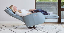 Charger l'image dans la galerie, Fauteuil inclinable Axel en Shadow Grey ou Ice