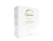 Load image into Gallery viewer, Anti-dust mites mattress protector with bamboo