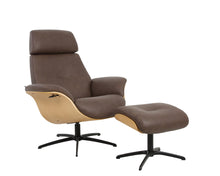 Load image into Gallery viewer, Falcon chair with footstool