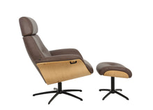 Load image into Gallery viewer, Falcon chair with footstool
