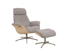Load image into Gallery viewer, Falcon chair with footstool