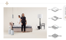 Load image into Gallery viewer, Matelas Dolce Vita Duo Confort (Démonstrateur)

