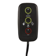 Load image into Gallery viewer, Télécommande avec 3 boutons. Du haut vers le bas: Bouton de mise en marche, bouton de fonction et bouton de chaleur.