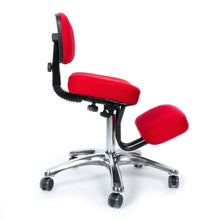 Load image into Gallery viewer, Jazzy kneeling chair with backrest