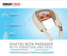 Load image into Gallery viewer, Shiatsu &amp; Vibration neck massager
