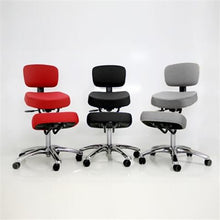 Load image into Gallery viewer, Jazzy kneeling chair with backrest