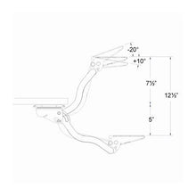 Charger l'image dans la galerie, Support à clavier Cobra pour le travail assis-debout