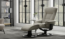 Load image into Gallery viewer, Bergen chair with footstool