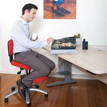 Load image into Gallery viewer, Jazzy kneeling chair with backrest