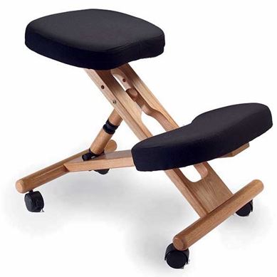 Chaise assis-genoux en bois – Tout pour le dos