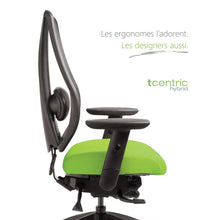 Load image into Gallery viewer, TCentric Hybrid ergonomic chair
