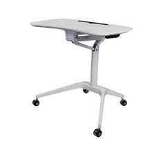 Load image into Gallery viewer, Mobile sit-stand table (FLOOR MODEL)