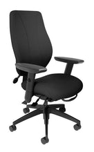 Load image into Gallery viewer, Tcentric Hybrid upholstered ergonomic chair in stock
