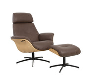 Falcon chair with footstool