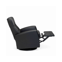Load image into Gallery viewer, Fauteuil inclinable et berçant Oslo Noir

