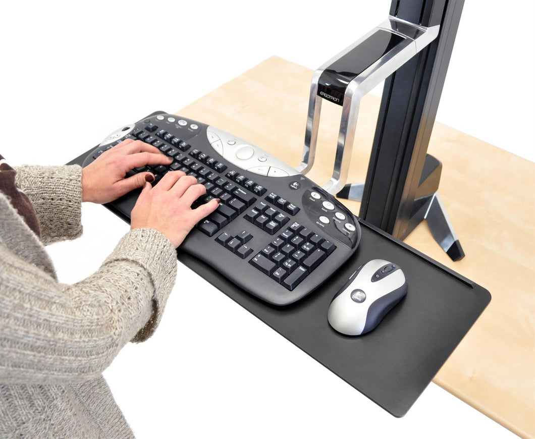 Long keyboard tray for Workfit-S