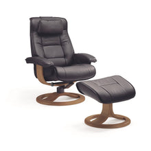 Load image into Gallery viewer, Mustang recliner chair with footstool
