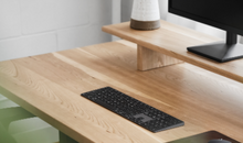 Load image into Gallery viewer, Solid wood desk shelf
