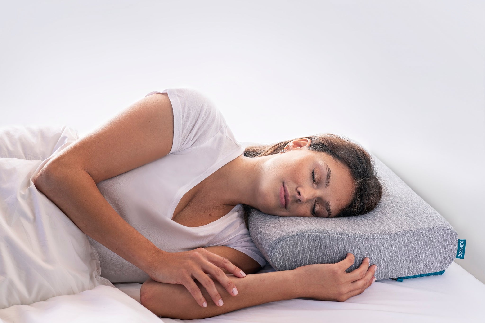 Oreiller Compensé Triangulaire Pour Patient Alité – Mousse Haute Densité 50x24x15 Cm, Soutien Ergonomique - 9