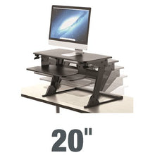 Load image into Gallery viewer, Sit Stand station table

