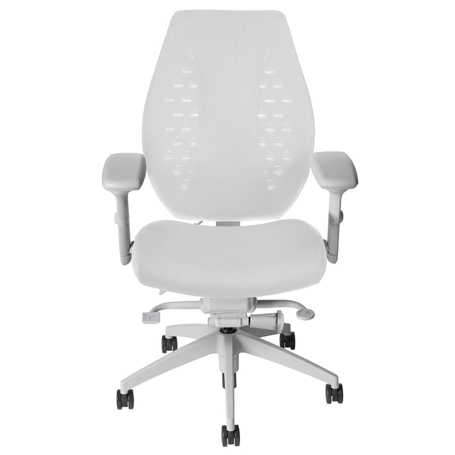 AirCentric light grey ergonomic chair