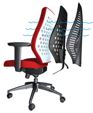 Load image into Gallery viewer, AirCentric ergonomic chair
