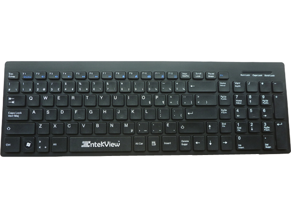 Clavier compact ultra mince Intekview