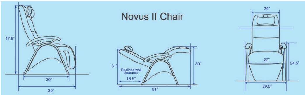 Novus Zero Gravity Chair – Tout pour le dos