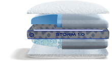 Load image into Gallery viewer, Storm memory foam pillow
